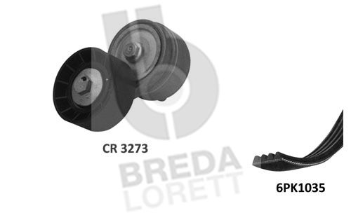 BREDA LORETT Moniurahihnasarja KCA0031